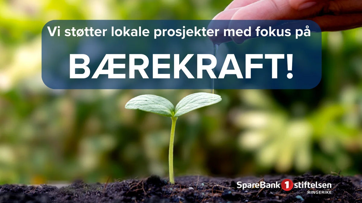 Bærekraft starter lokalt!
